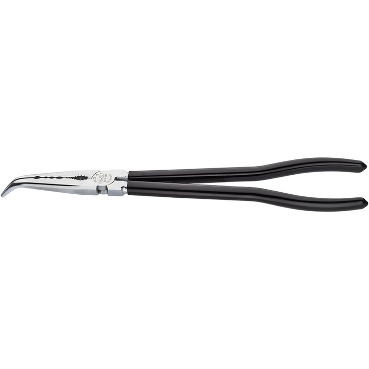 Hazet 1841B-280 Snipe Nose Pliers, Curved
