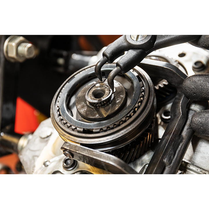 Hazet 1845B-3 Circlip Pliers, Bent Tip, 3 – 10mm