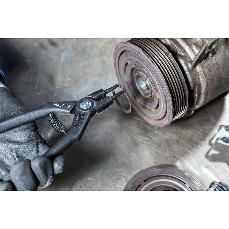 Hazet 1845A-10 Circlip Pliers, Straight Design, 10-25mm