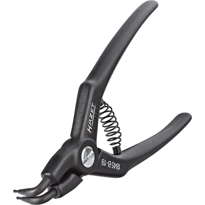 Hazet 1845B-3 Circlip Pliers, Bent Tip, 3 – 10mm
