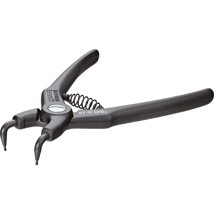Hazet 1845D-12 Circlip Pliers, Bent Tip, 12–25mm