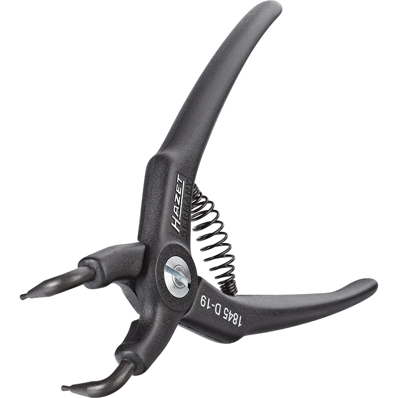 Hazet 1845D-8 Circlip Pliers, Bent Tip, 8 – 11mm