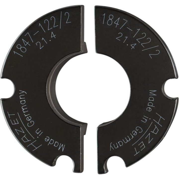 Hazet 1847-122/2 Half Shell Pair, ⌀ 21.4 mm