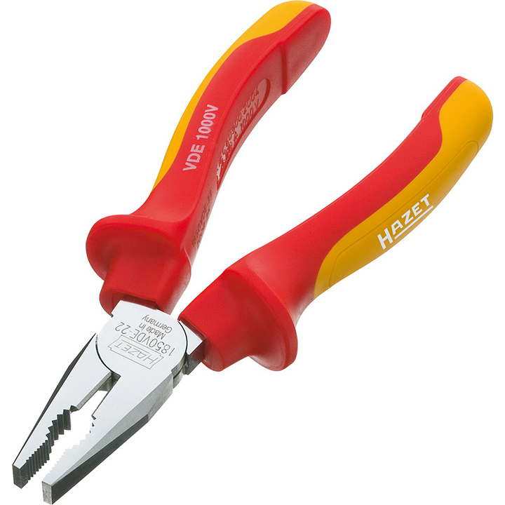 Hazet 1850VDE-33 Combination Pliers with Protective Insulation, 180mm