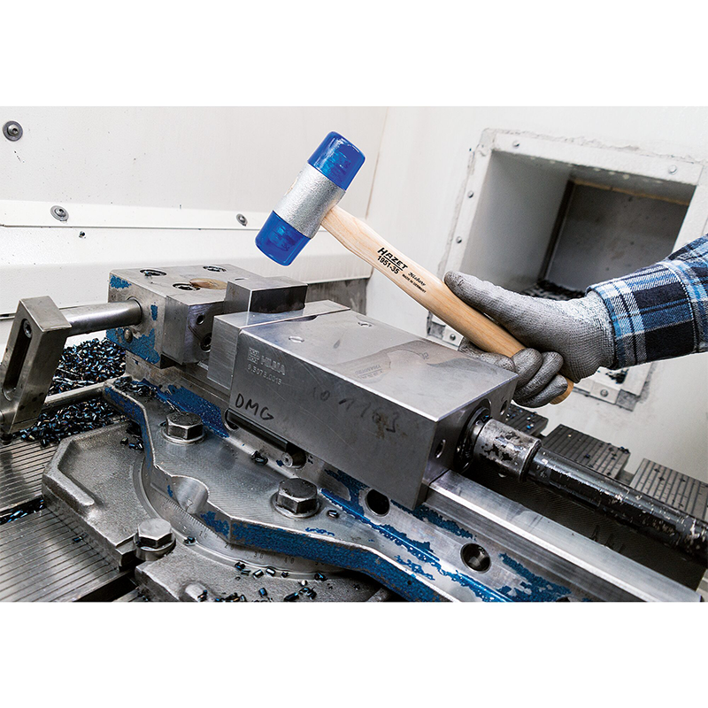 Hazet 1951-40 Plastic Soft-Faced Hammer, Low Rebound, 40mm