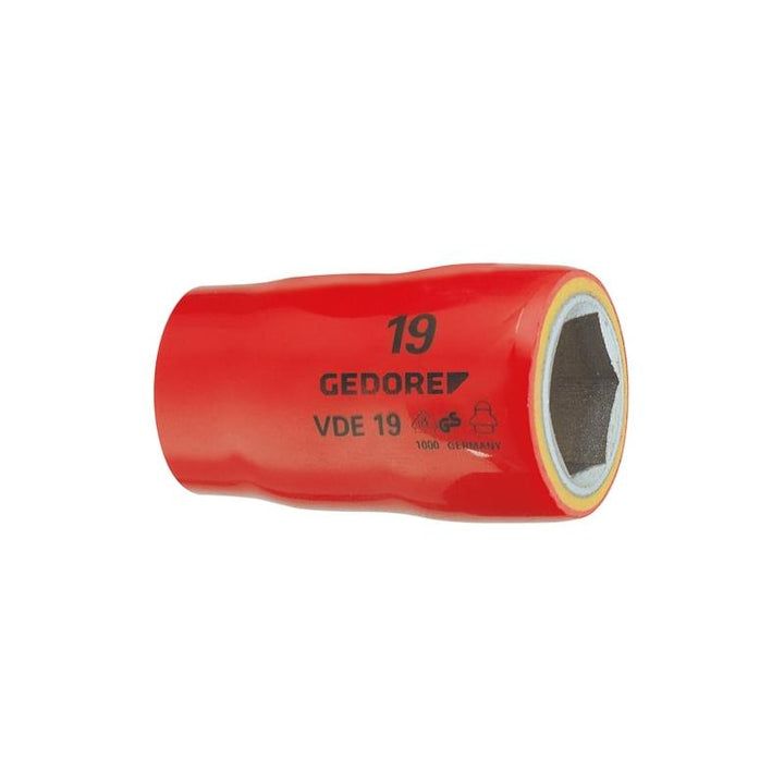 Gedore 6123670 VDE Socket 1/2 Inch Drive, 27 mm