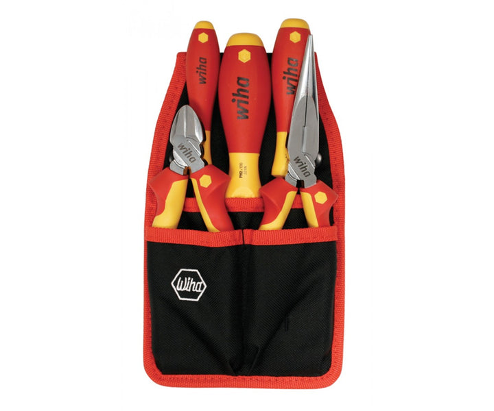 Wiha Tools 32872 Insulated Pliers / Cutters / Screwdrivers Set, 5 Pc.