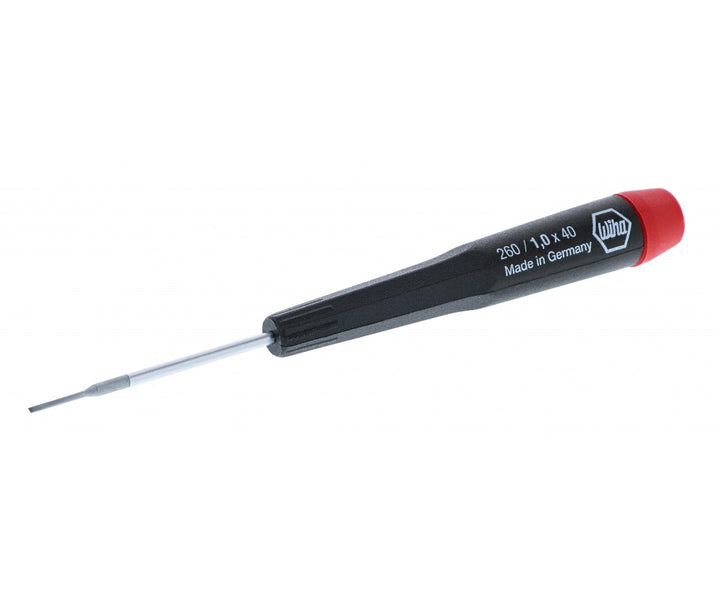Wiha Tools 26010 1.0 (.039") x 40mm Precision Slotted Screwdriver