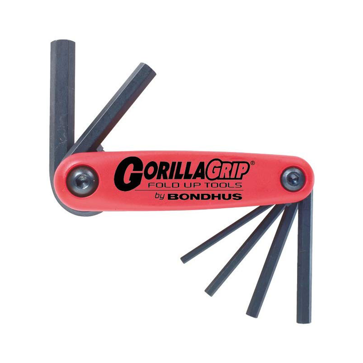Bondhus 12595 Hex End GorillaGrip Fold Ups Driver