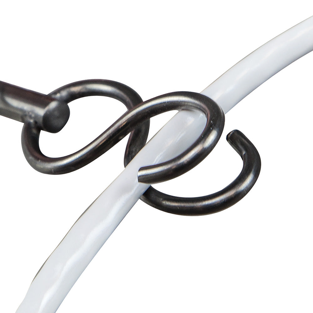 Klein Tools 56512 Splinter Guard Wire Fish Rod and Glow Rod Attachment Double-S Hook