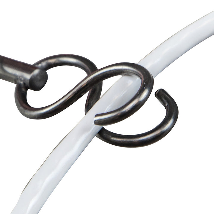 Klein Tools 56512 Splinter Guard Wire Fish Rod and Glow Rod Attachment Double-S Hook