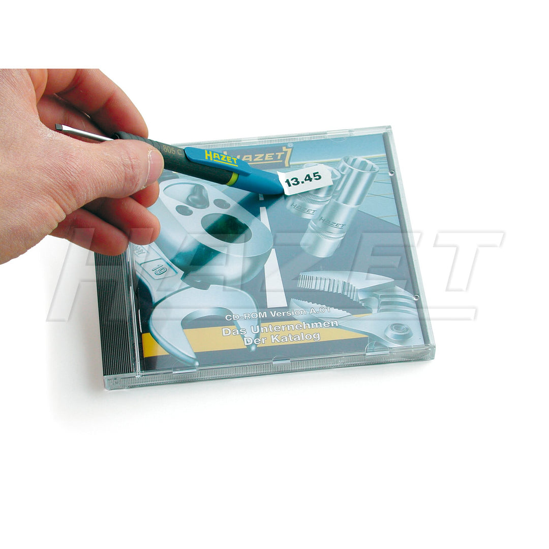 Hazet 805C-25 Slot 0.4 x 2.5 130mm Clip Screwdriver