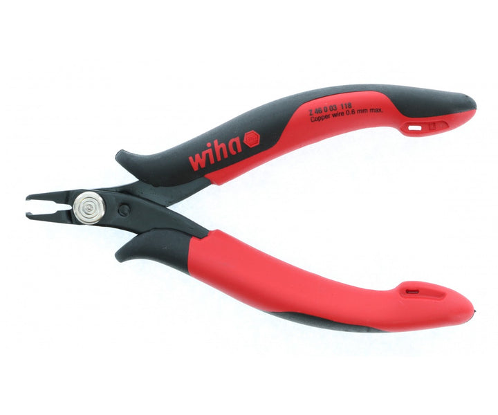 Wiha Tools 56830 Electronic Narrow 30 Degree Front Cutter / Long Nose Pliers