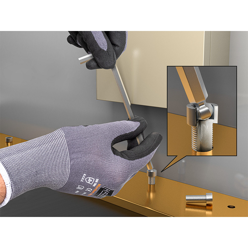 Hazet 2105LG-025 Offset Screwdriver, Hex, 2.5mm