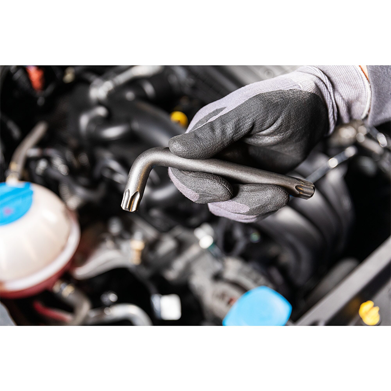 Hazet 2115/8KH Folding Offset Screwdriver Set, TORX®, 8 Pieces