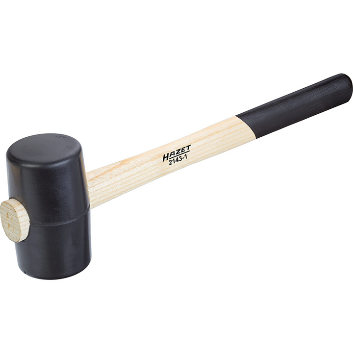 Hazet 2143 Rubber Hammer, 225 g