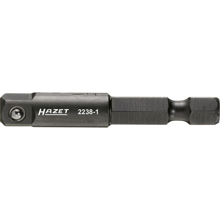Hazet 2238-1 Adapter, 1/4" Hex to 1/4" Square
