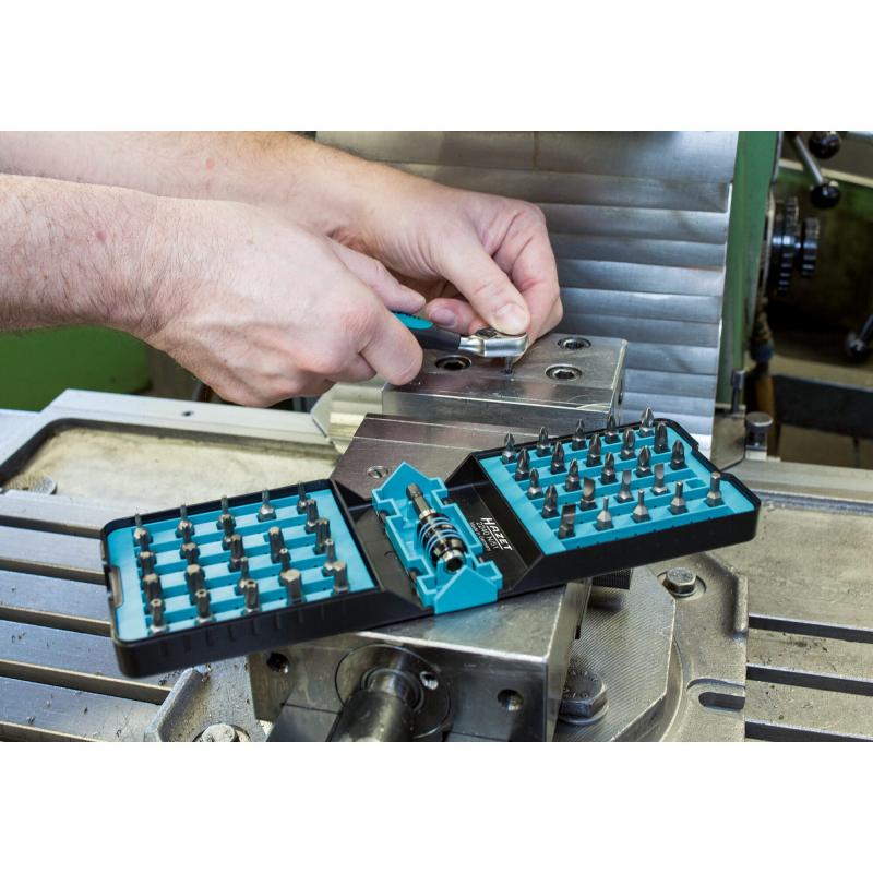 Hazet 2240N/51 Screwdriver Bit Set, 1/4" Drive, 51 Pieces