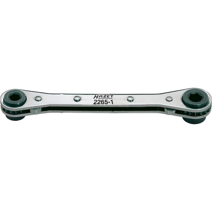 Hazet 2265-1 Reversible Ratchet for Bits, Straight, 1/4" Hex, 5/16" Hex