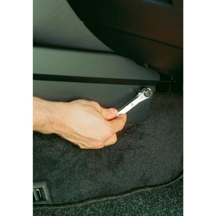 Hazet 2265-1 Reversible Ratchet for Bits, Straight, 1/4" Hex, 5/16" Hex