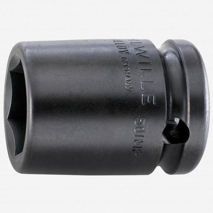Stahlwille 23010024 50IMP 1/2" 6-pt Impact Socket, 24 mm