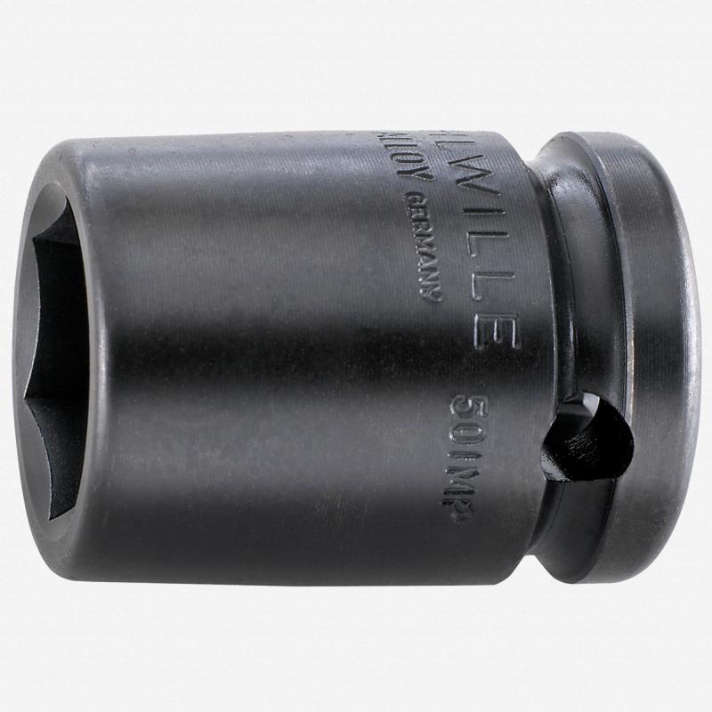 Stahlwille 23010030 50IMP 1/2" 6-pt Impact Socket, 30 mm