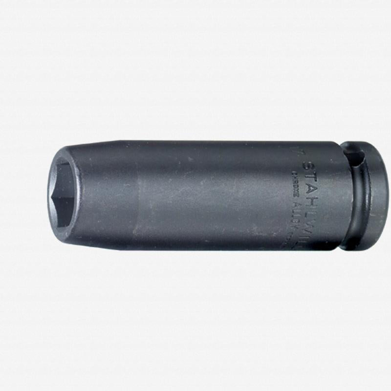 Stahlwille 23020021 51IMP 1/2" Extra Deep Impact Socket, 21 mm