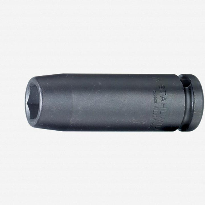 Stahlwille 23020027 51IMP 1/2" Extra Deep Impact Socket, 27 mm