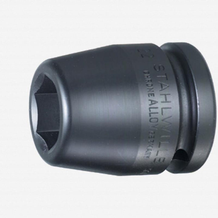 Stahlwille 25010024 55IMP 3/4" 6-pt Impact Socket, 24 mm