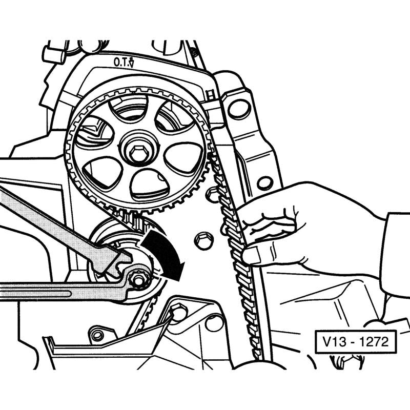 Hazet 2587 Timing Belt Double-Pin Wrench