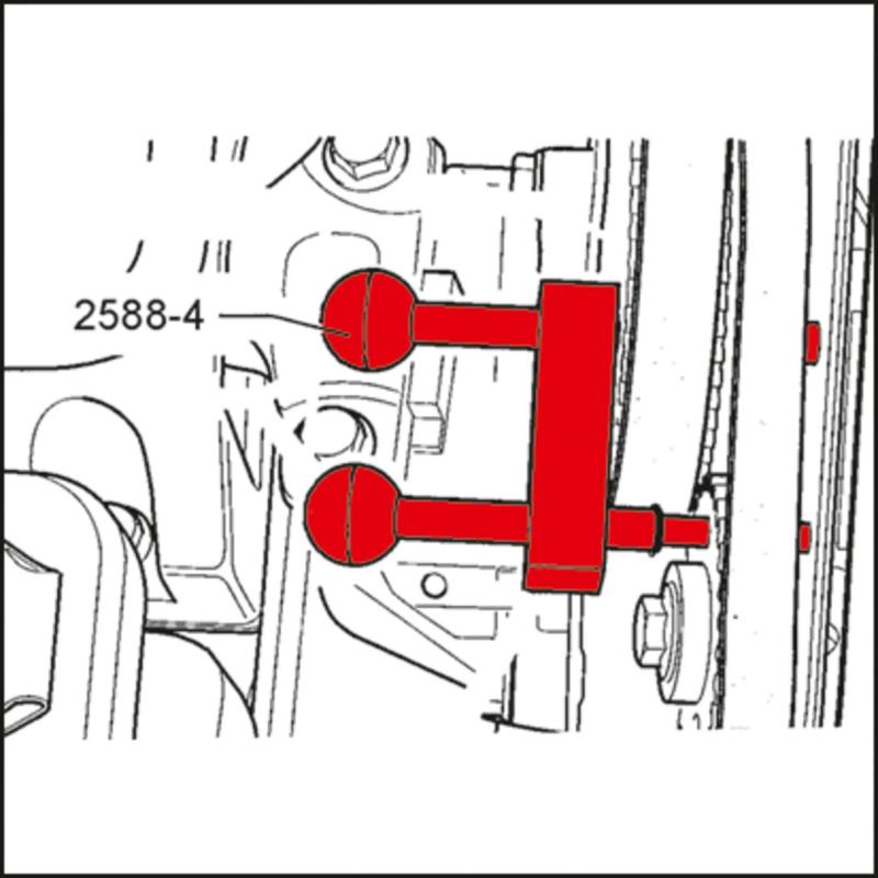 Hazet 2588-4 Camshaft Locking Tool