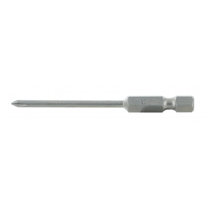 Wiha Tools 74168 Phillips Power Bit, #0 x 70 mm, 10 Pk.
