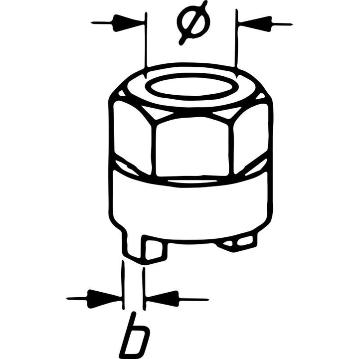 Hazet 2593-4 Shock Absorber Crown Wrench, 14.5mm