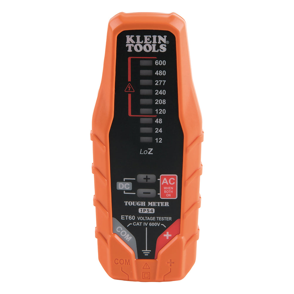 Klein Tools ET60 Electronic AC?DC Voltage Tester, 12 to 600V