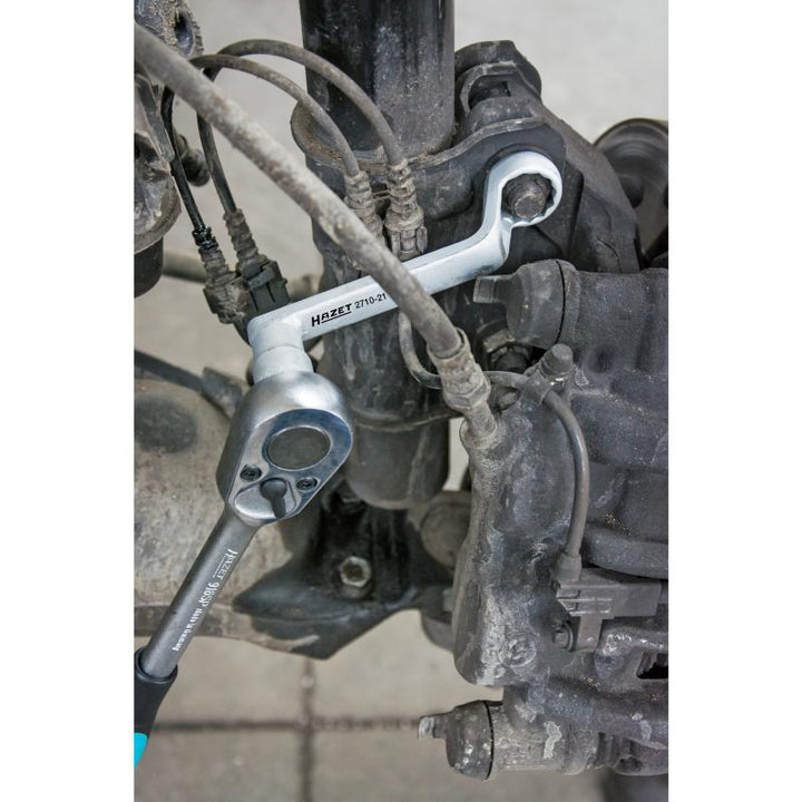 Hazet 2710-21 Camber Adjustment Specialty Tool, 21mm 12-Point Profile, 1/2" Square Drive