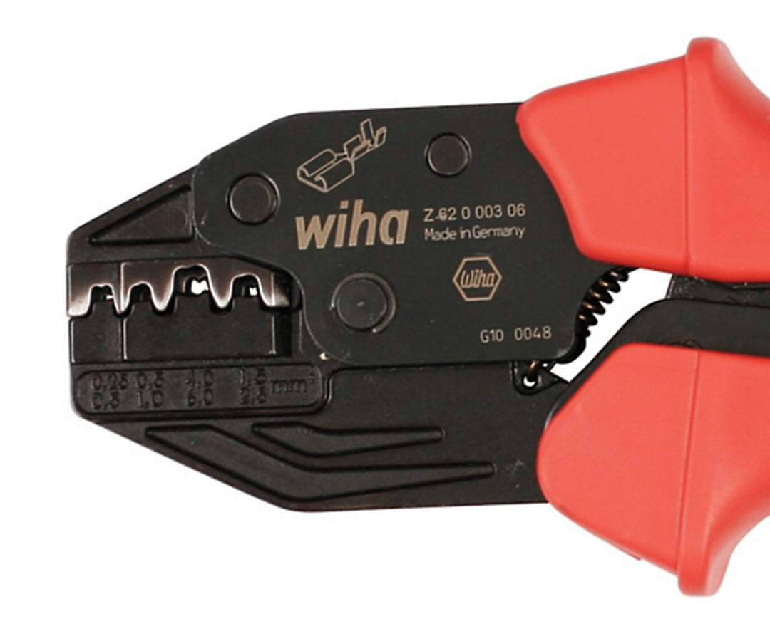 Wiha Tools 43624 Ratchet Crimper Push on Terminals