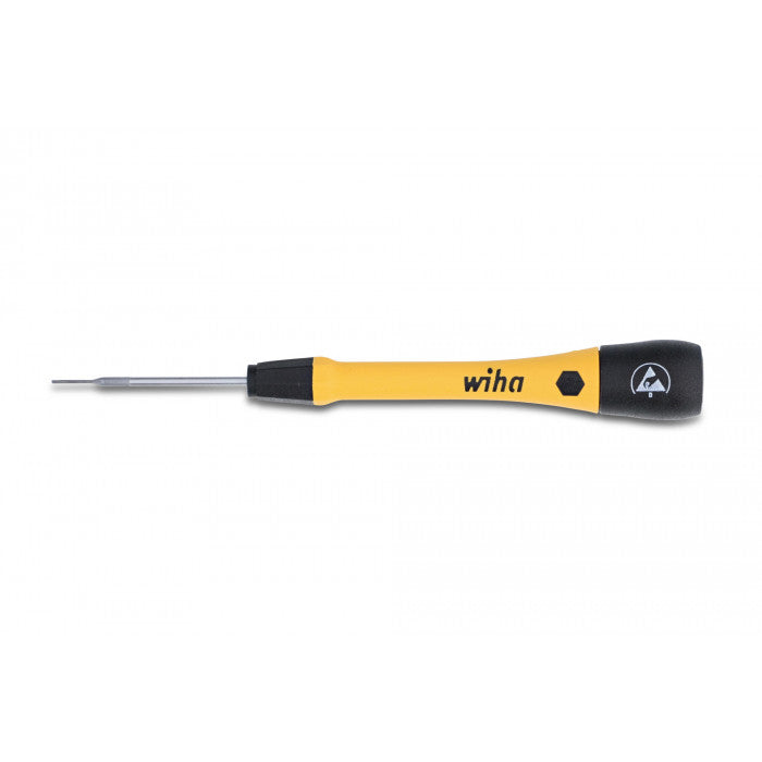 Wiha Tools 27273 ESD PicoFinish Precision Slotted Screwdriver - 1.5mm x 40mm