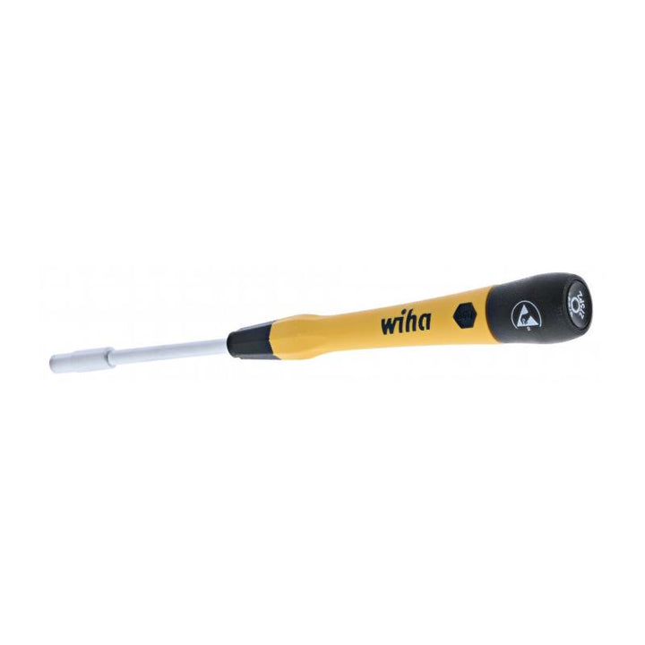 Wiha Tools 27773 ESD Safe PicoFinish Precision Screwdriver - Nutdriver 9/64" x 60mm