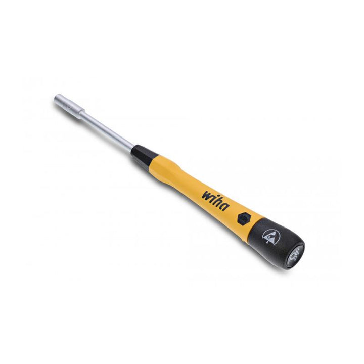 Wiha Tools 27774 ESD Safe PicoFinish Precision Screwdriver - Nutdriver 5/32" x 60mm