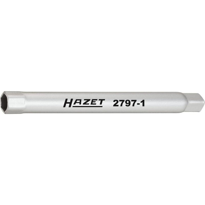 Hazet 2797-1 Hex Bumper Tubular Socket Wrench, 10 mm, 1/4"