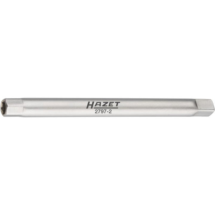 Hazet 2797-2 Bumper Tubular Socket Wrench, 8mm Outside Hex, 1/4" Square Drive