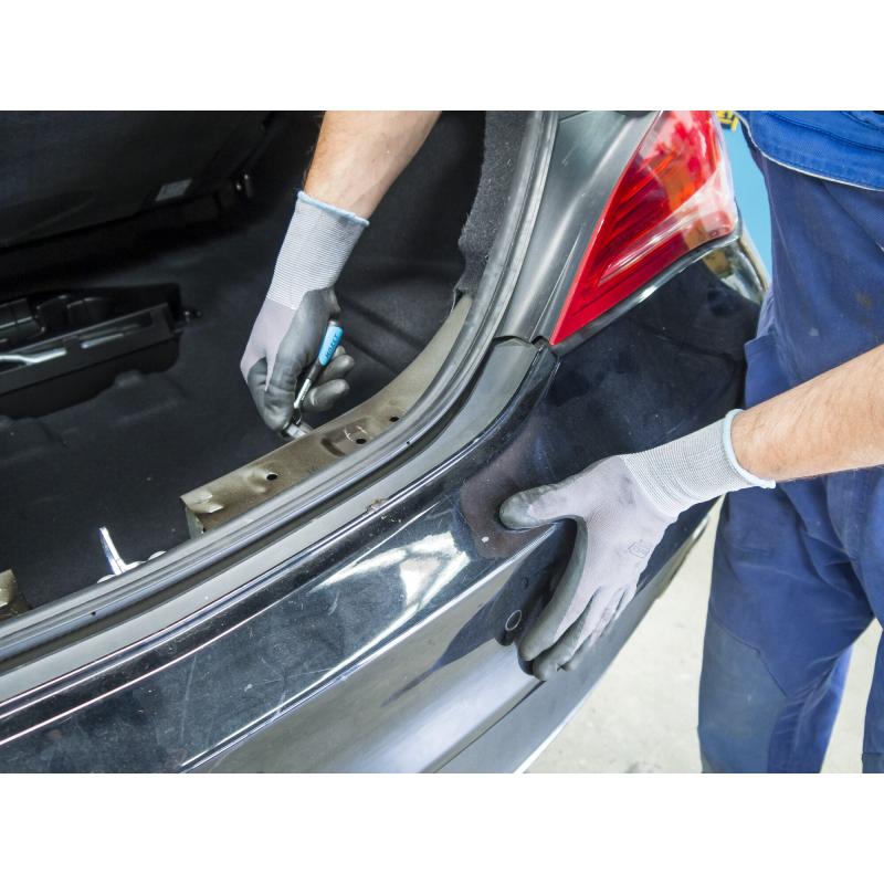 Hazet 2797-2 Bumper Tubular Socket Wrench, 8mm Outside Hex, 1/4" Square Drive