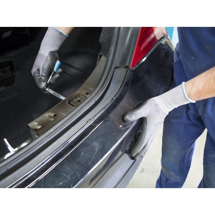 Hazet 2797-2 Bumper Tubular Socket Wrench, 8mm Outside Hex, 1/4" Square Drive