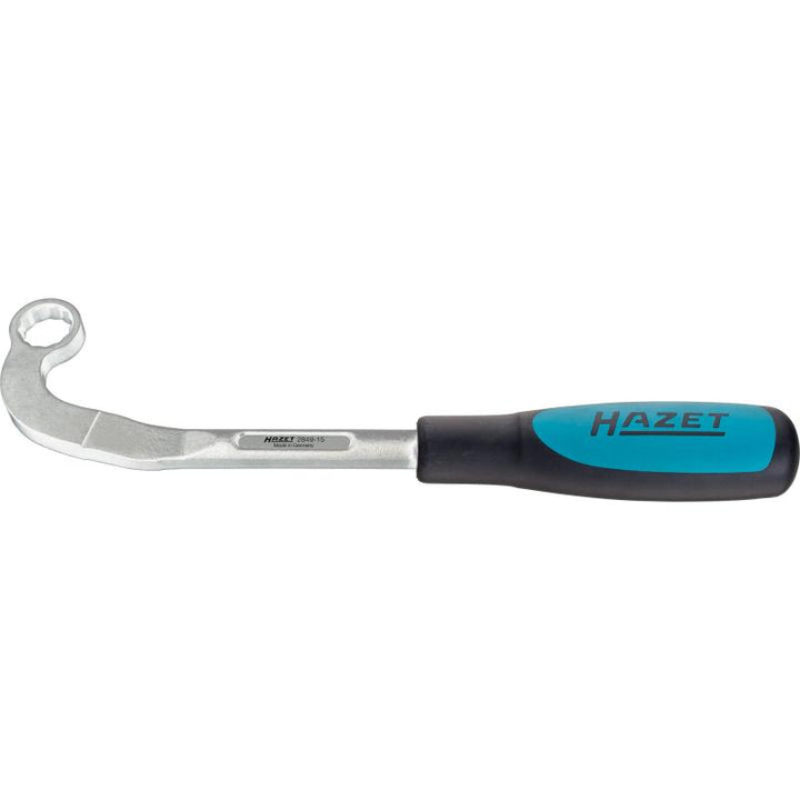 Hazet 2849-15 Turbo Charger Wrench, Outside 12-Point Profile, 15mm