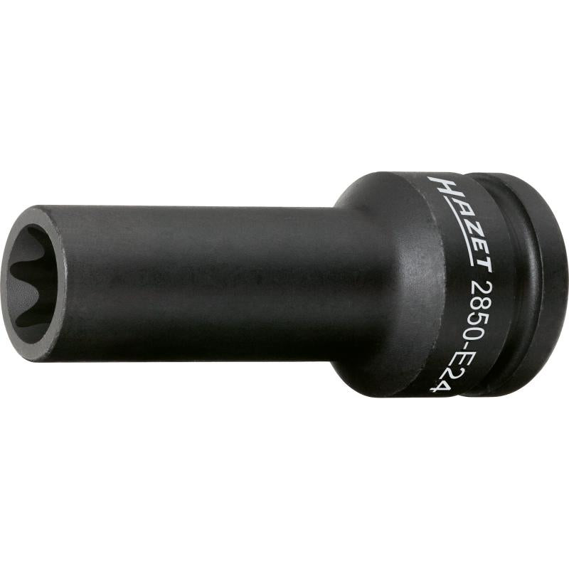 Hazet 2850-E20 Impact Socket, Outside TORX® E20, 3/4" Square Drive