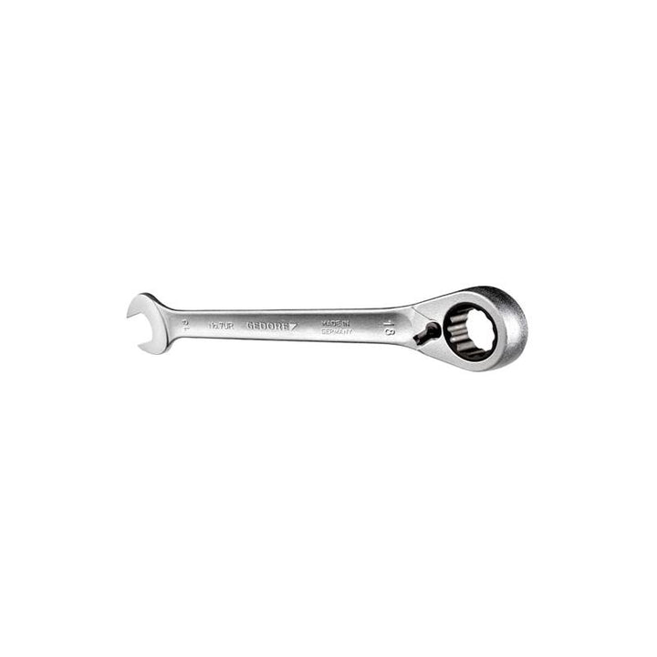 Gedore 2297299 Combination Ratchet Spanner, Reversible, 12 mm