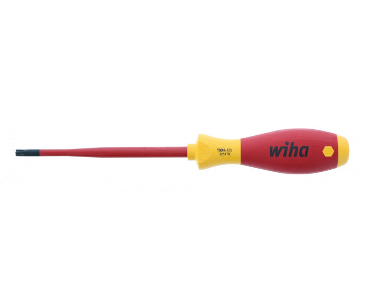 Wiha Tools 32518 Insulated SlimLine Security TORX® Screwdriver, T30s x 125 mm