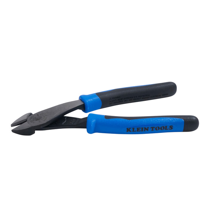 Klein Tools J2000-48 Diagonal Cutters, Angled Pliers for Small Areas, 8-Inch Heavy Duty Pliers Cut ACSR and More