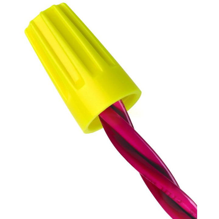 Ideal 30-074J Wire-Nut Wire Conn, Model 74B Yellow, 175/Jar