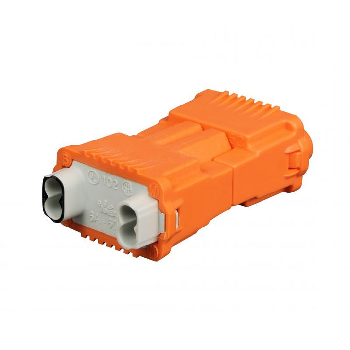 Ideal 30-102X PowerPlug Luminaire Disconnect, Model 102X, 2-Wire, Box of 1,000